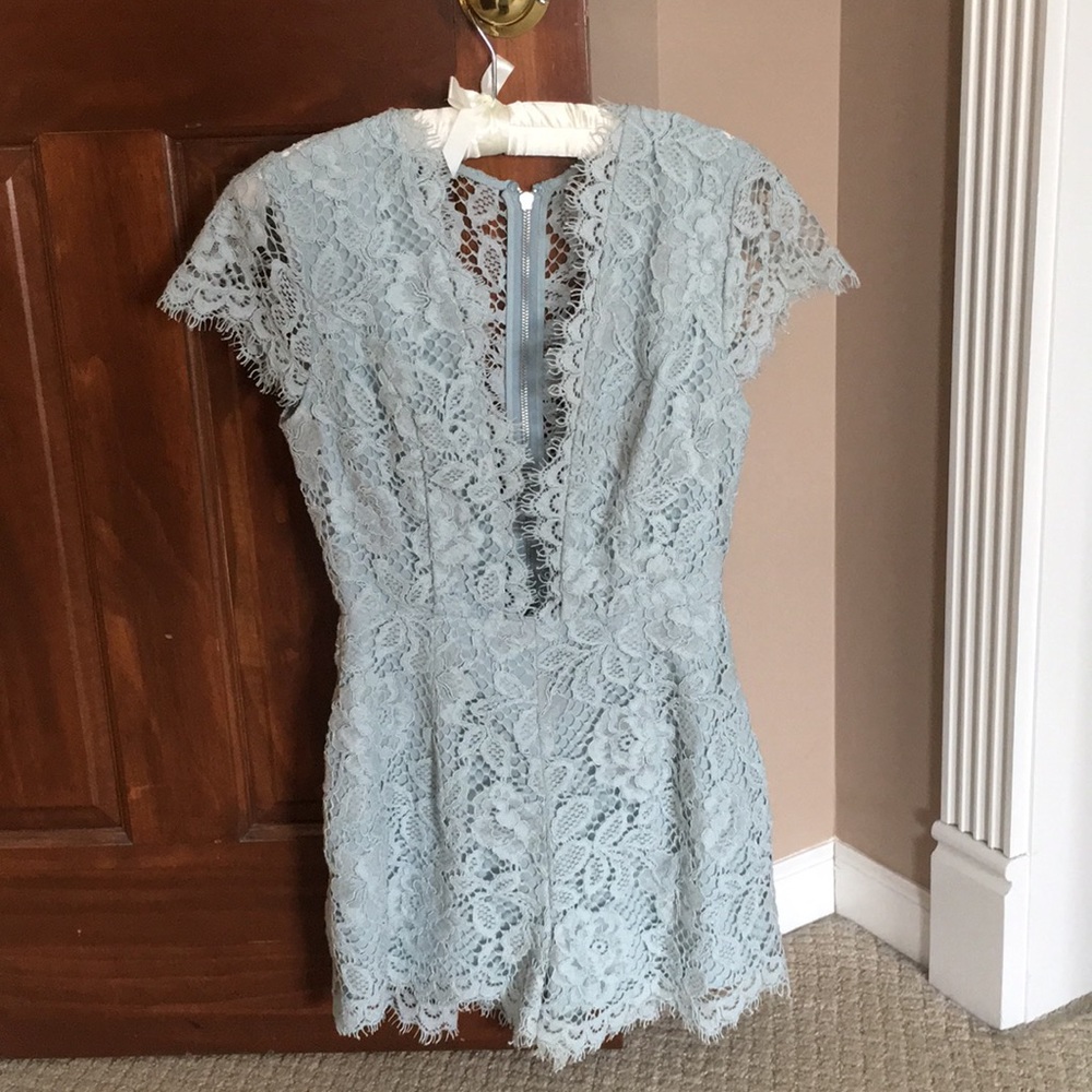 NBD lace romper